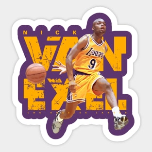 Nick Van Exel Sticker